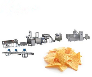 Fried doritos and tortilla chips production machine equipment