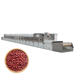 20Kw Air Cooled Industrial Belt Type Red Beans Microwave Roasting Machine For Factory